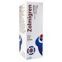 Золмигрен 2,5мг/доза 20доз/2мл спрей назальный дозир (Золмитриптан)